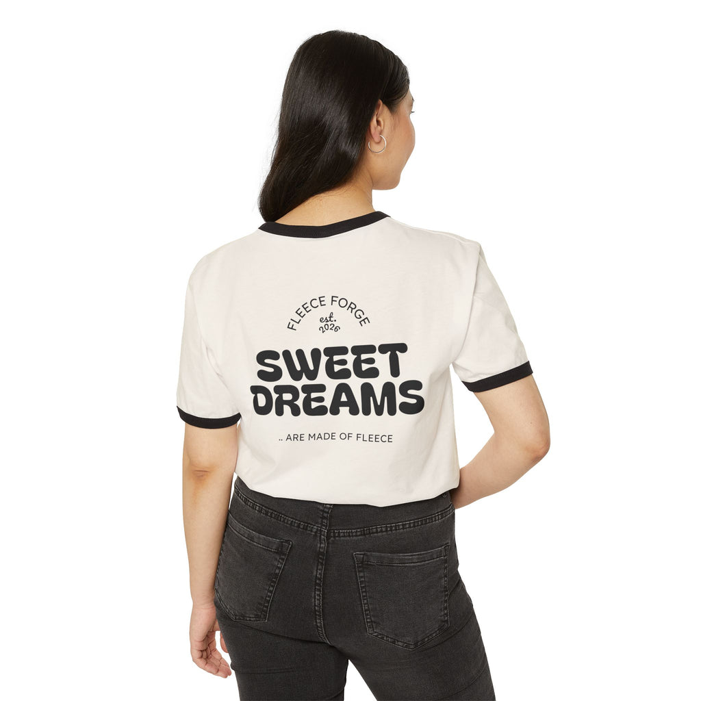 Sweet Dreams Ringer Tee — "art lover boutique" Retro Graphic Tee