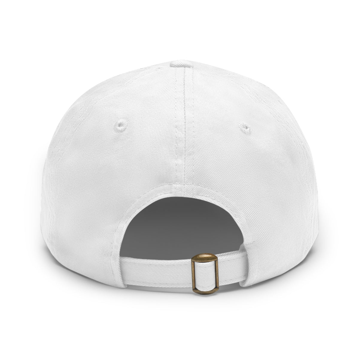 'The Best' Leather Patch Dad Hat — Casual Gift Cap for Dad, Father’s Day & Birthday