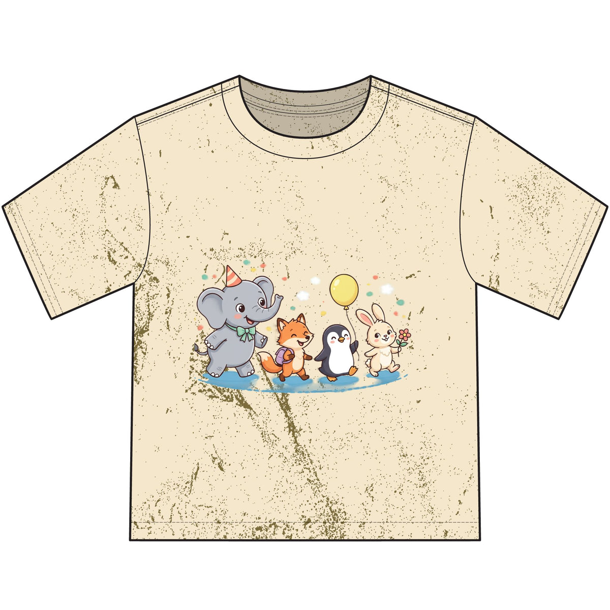 Heavyweight Color Blast Youth T-Shirt