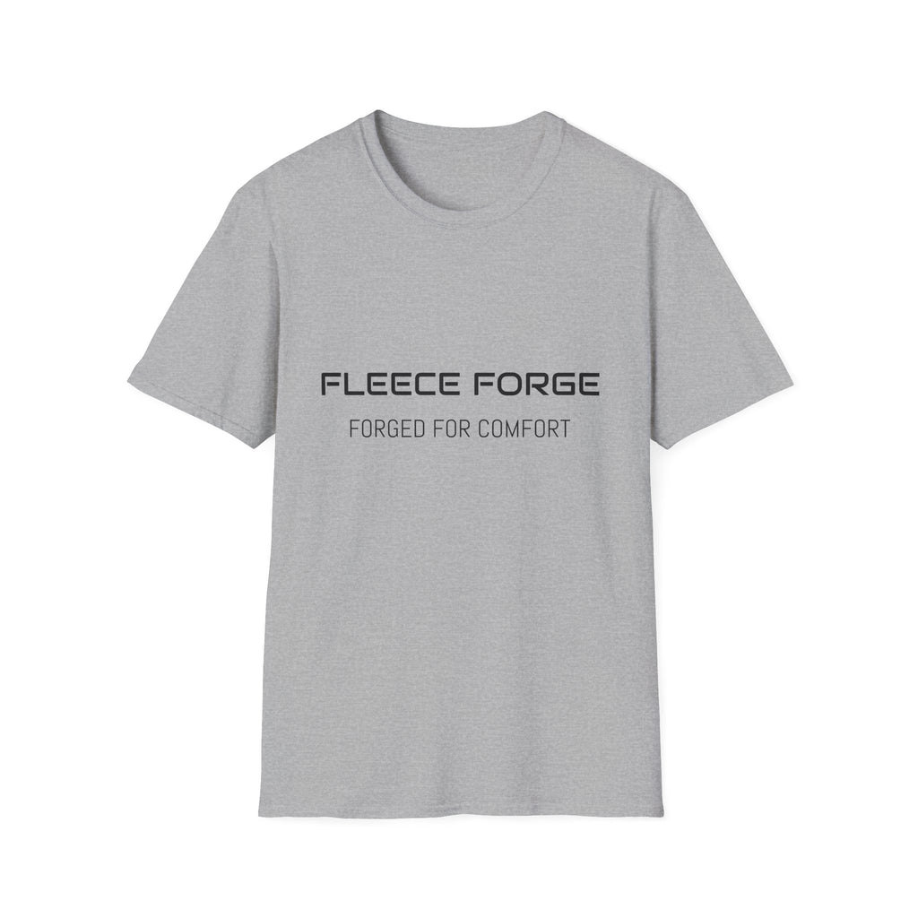 Fleece Forge T‑Shirt — "Forged for Comfort" Casual Graphic Tee