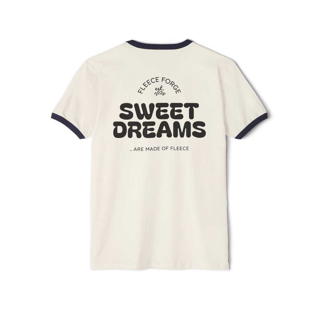 Sweet Dreams Ringer Tee — "art lover boutique" Retro Graphic Tee