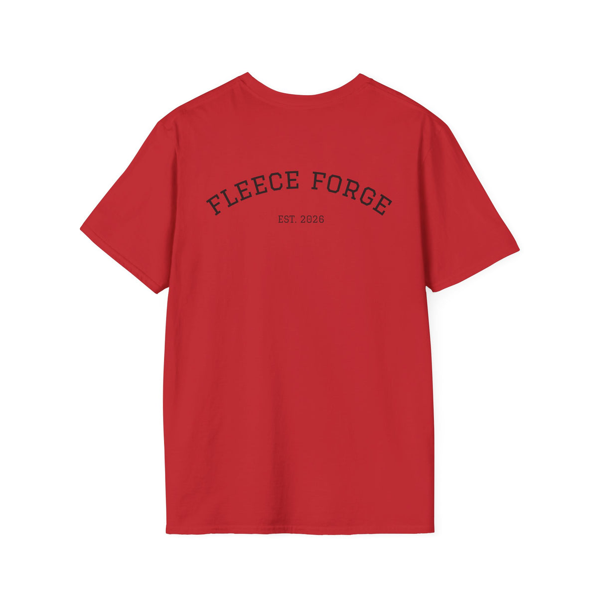 Fleece Forge T‑Shirt — "Forged for Comfort" Casual Graphic Tee