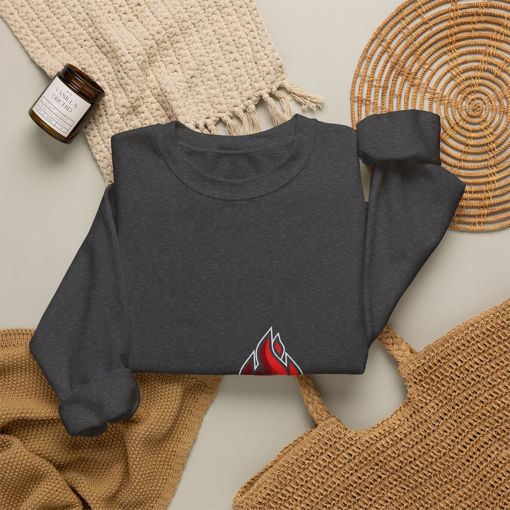 Minimalist Fantasy Crest Crewneck Sweatshirt