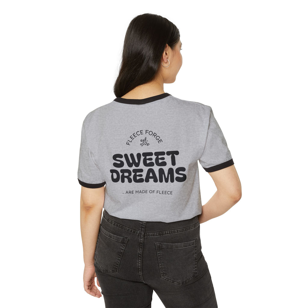 Sweet Dreams Ringer Tee — "art lover boutique" Retro Graphic Tee