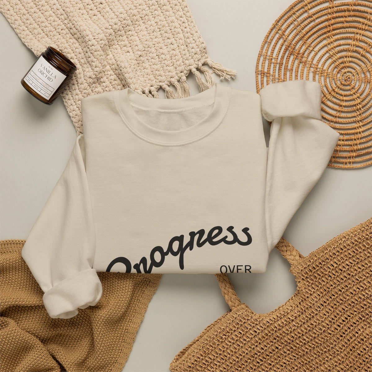 Progress Over Perfection Sweatshirt