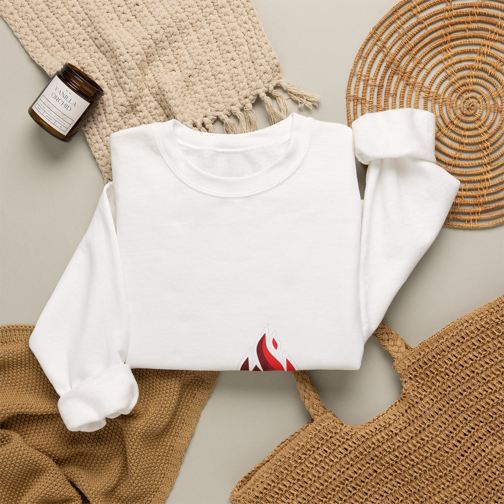 Minimalist Fantasy Crest Crewneck Sweatshirt