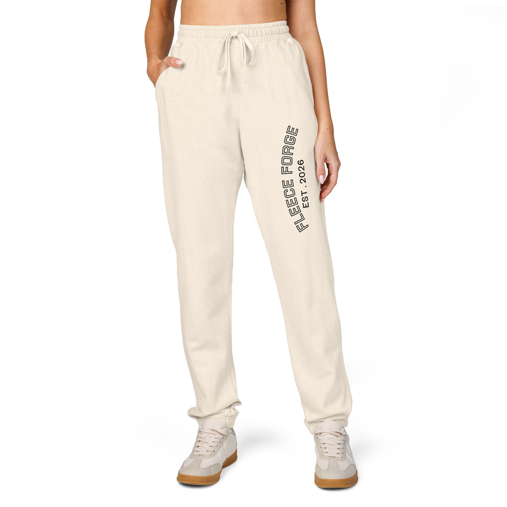 Unisex Garment-Dyed Fleece Sweatpants