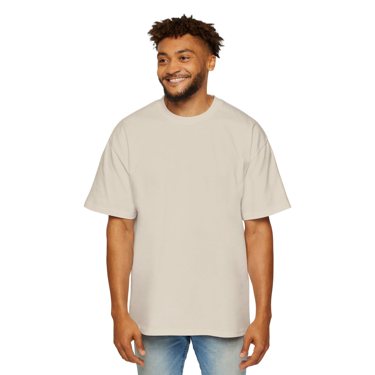 Oversized Tee — "Don't Talk To Me, Cupid's Off Duty" Graphic Shirt