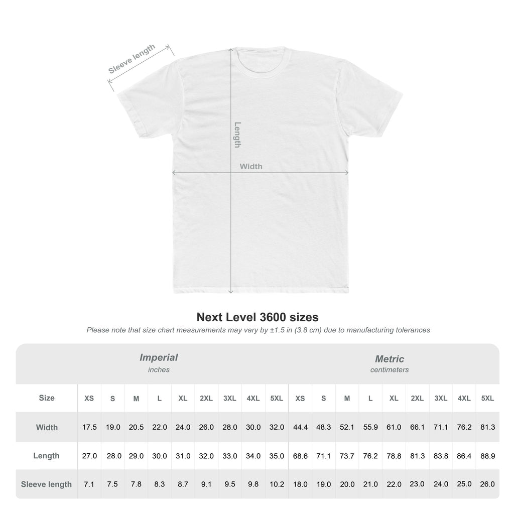 Forged By Fire Crew Tee — "Built Different" Chest & Back Graphic Tee
