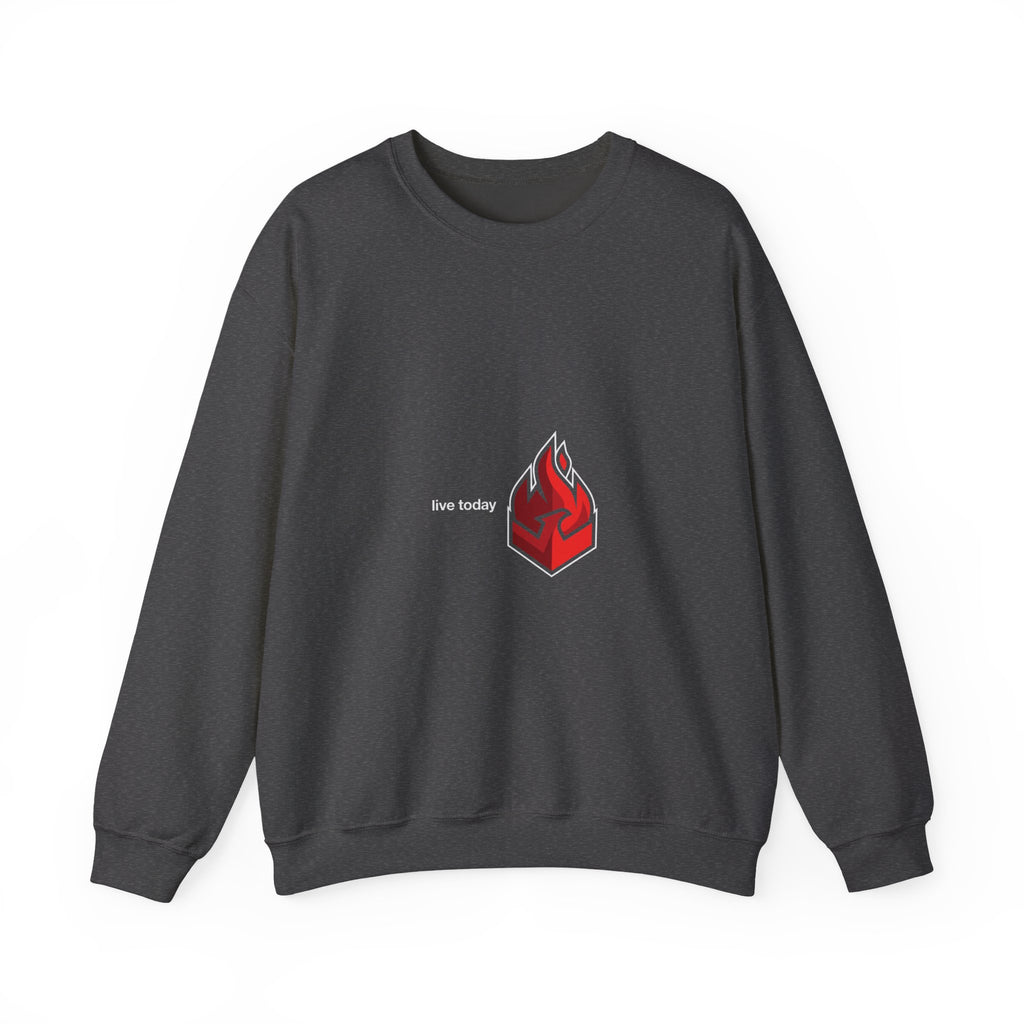 Minimalist Fantasy Crest Crewneck Sweatshirt