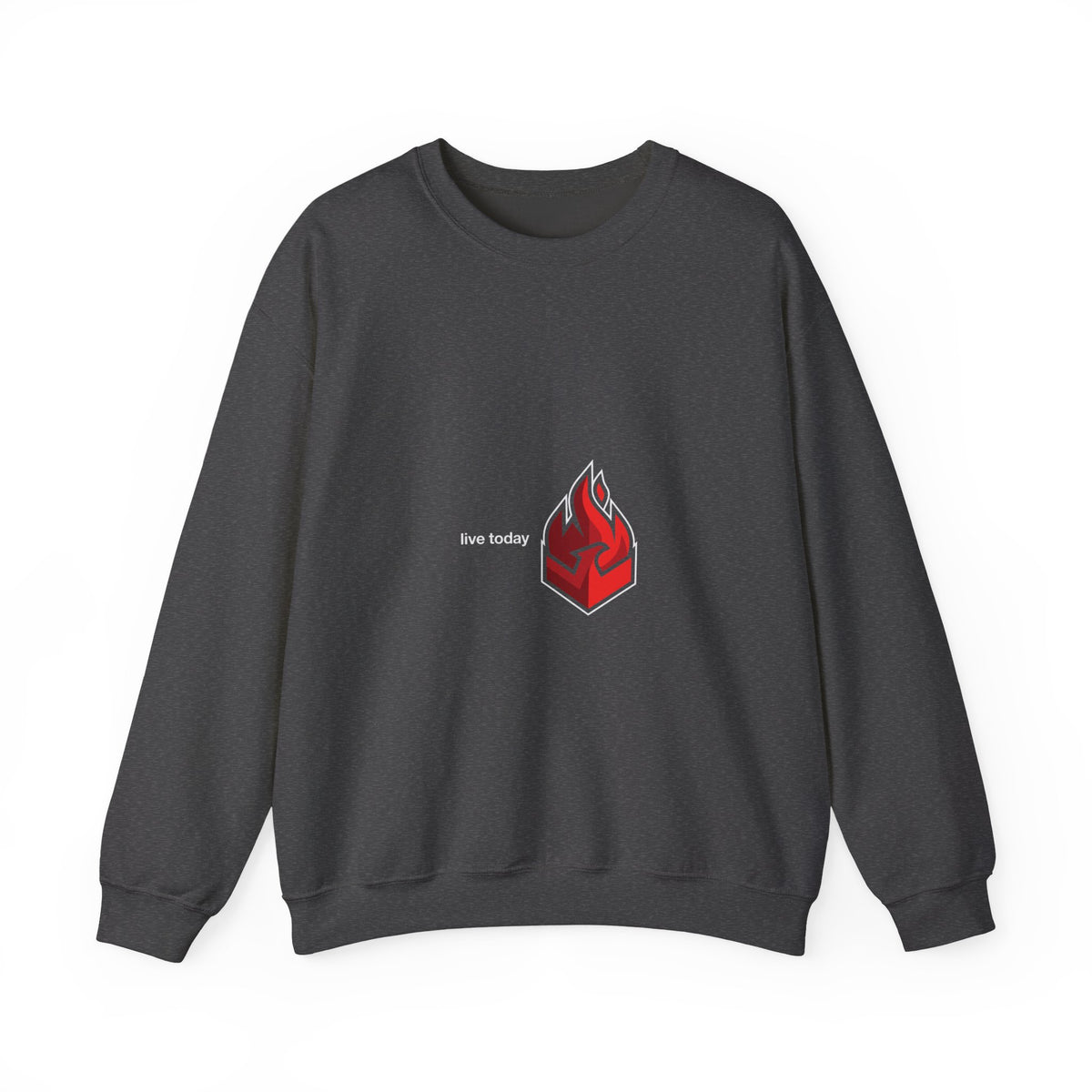 Minimalist Fantasy Crest Crewneck Sweatshirt