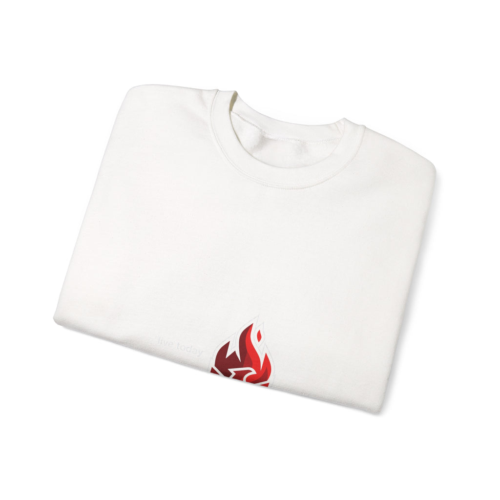 Minimalist Fantasy Crest Crewneck Sweatshirt