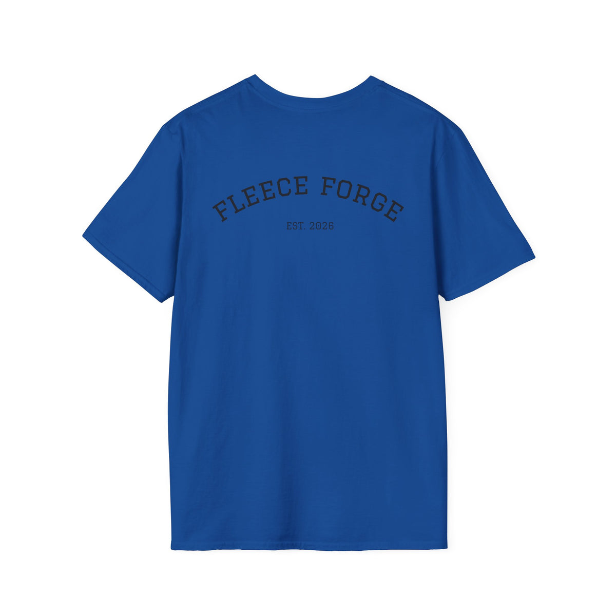 Fleece Forge T‑Shirt — "Forged for Comfort" Casual Graphic Tee