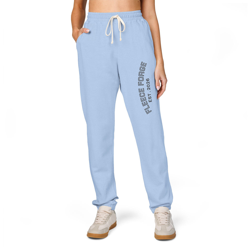 Unisex Garment-Dyed Fleece Sweatpants