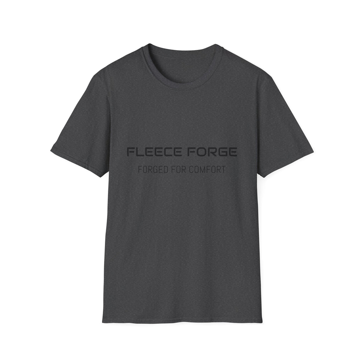 Fleece Forge T‑Shirt — "Forged for Comfort" Casual Graphic Tee