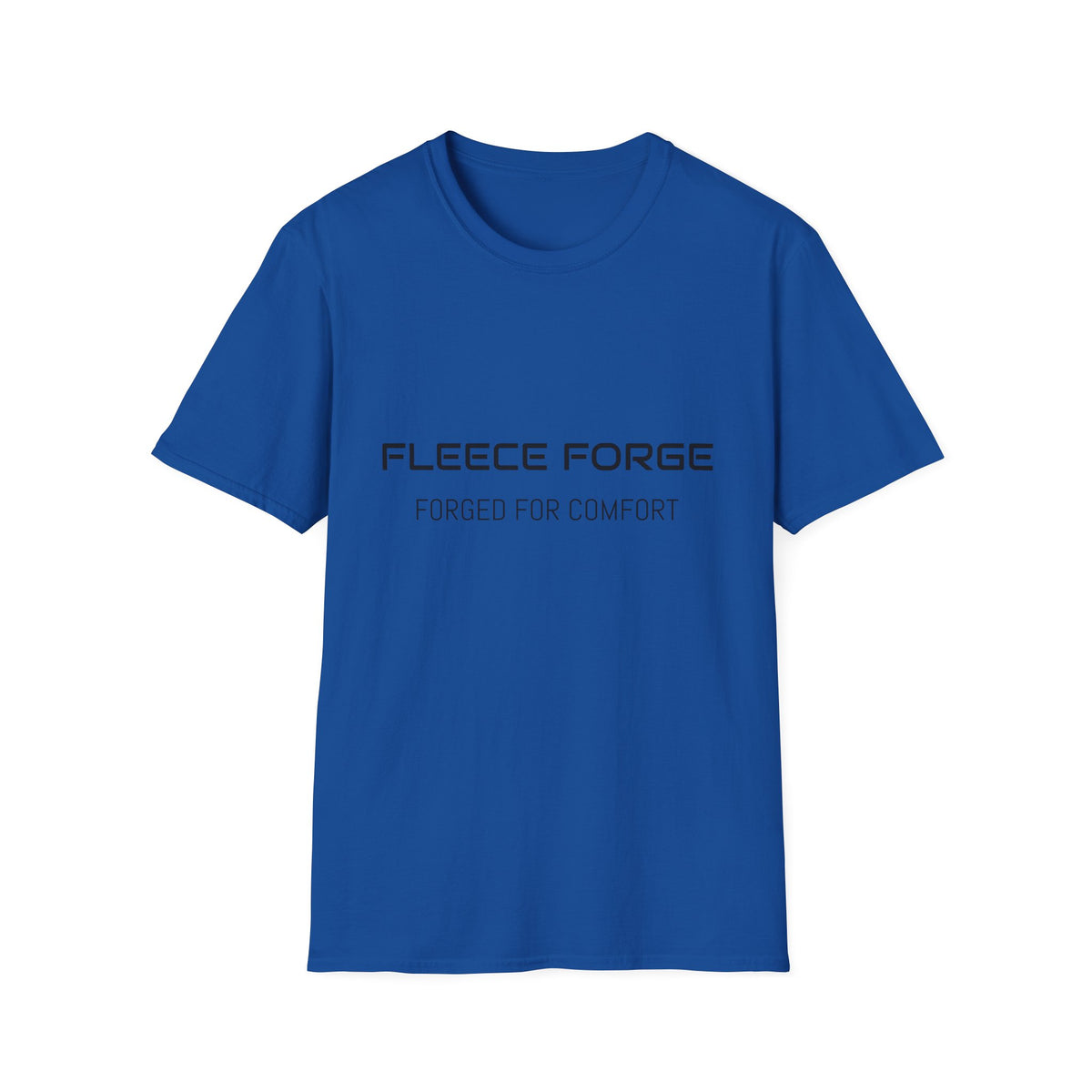Fleece Forge T‑Shirt — "Forged for Comfort" Casual Graphic Tee