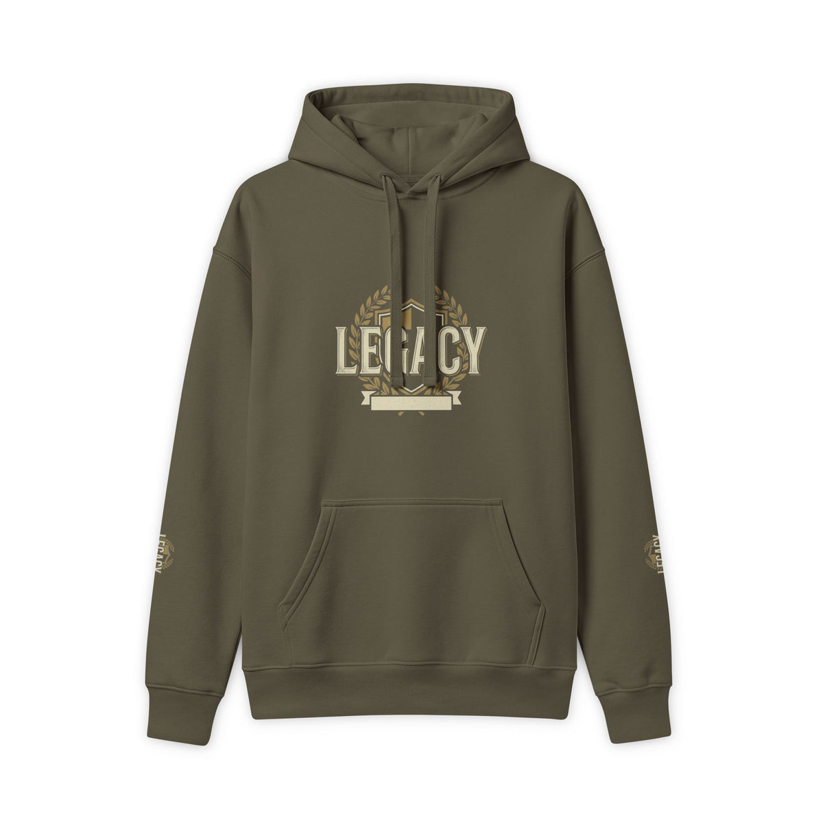 Legacy Hammer Hoodie — Vintage Crest Pullover