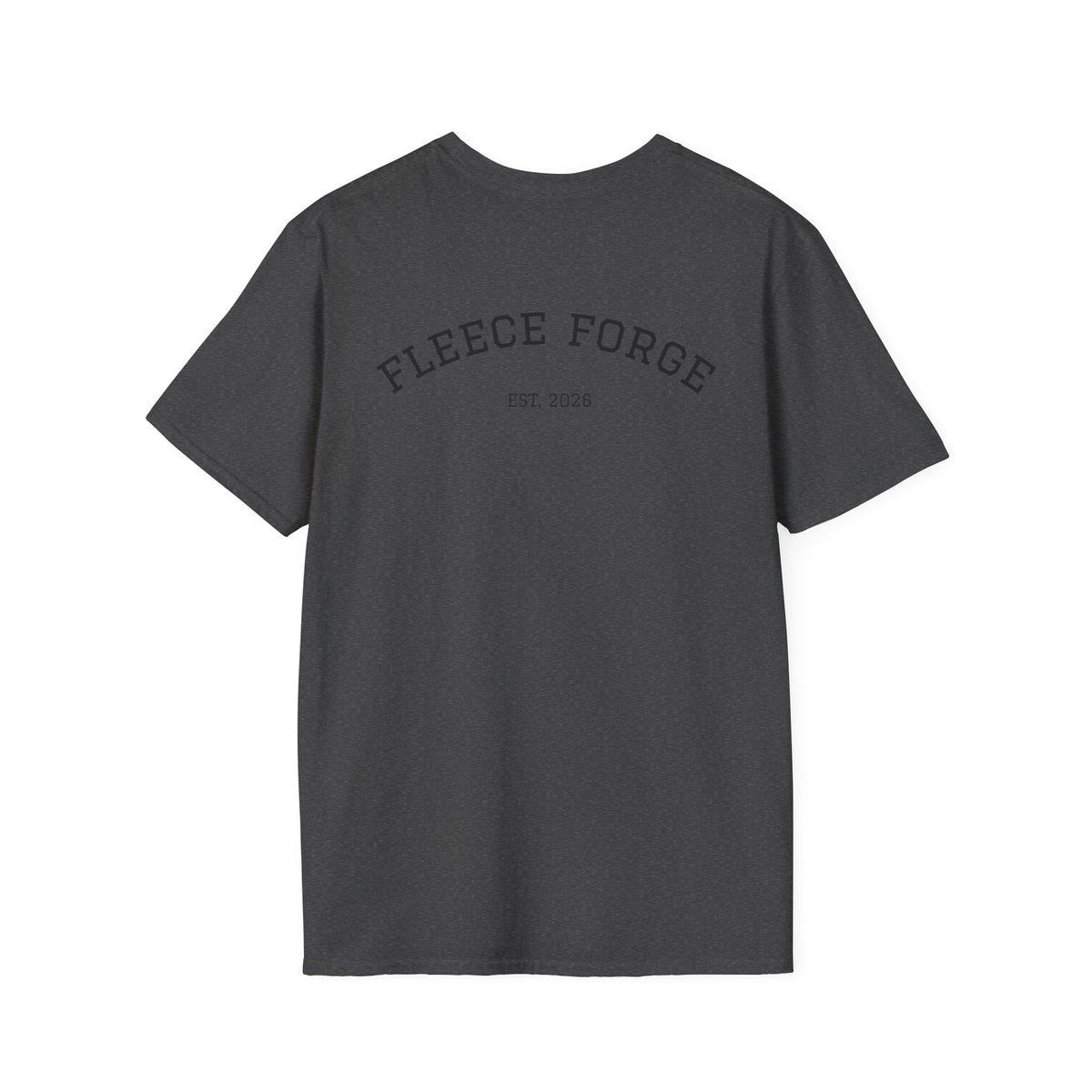 Fleece Forge T‑Shirt — "Forged for Comfort" Casual Graphic Tee
