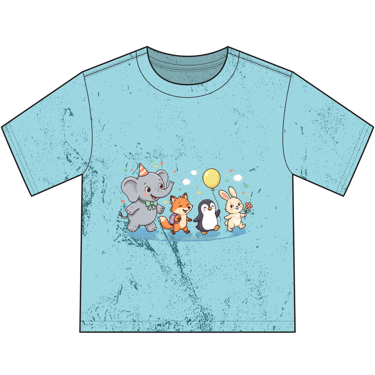 Heavyweight Color Blast Youth T-Shirt