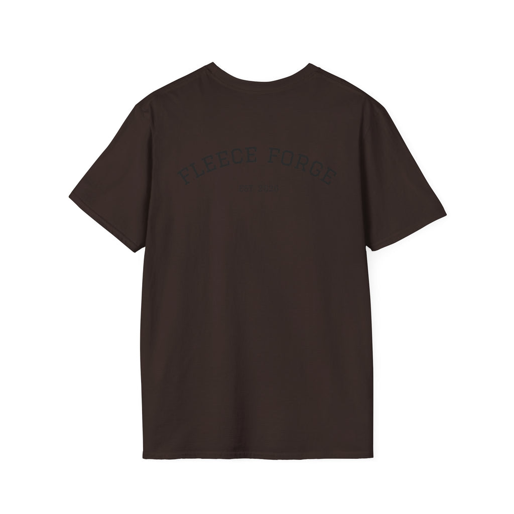 Fleece Forge T‑Shirt — "Forged for Comfort" Casual Graphic Tee
