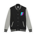 Letterman Jacket — 'Fleece Forge' Red & White Varsity Jacket