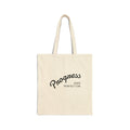 Progress Over Perfection Cotton Tote Bag