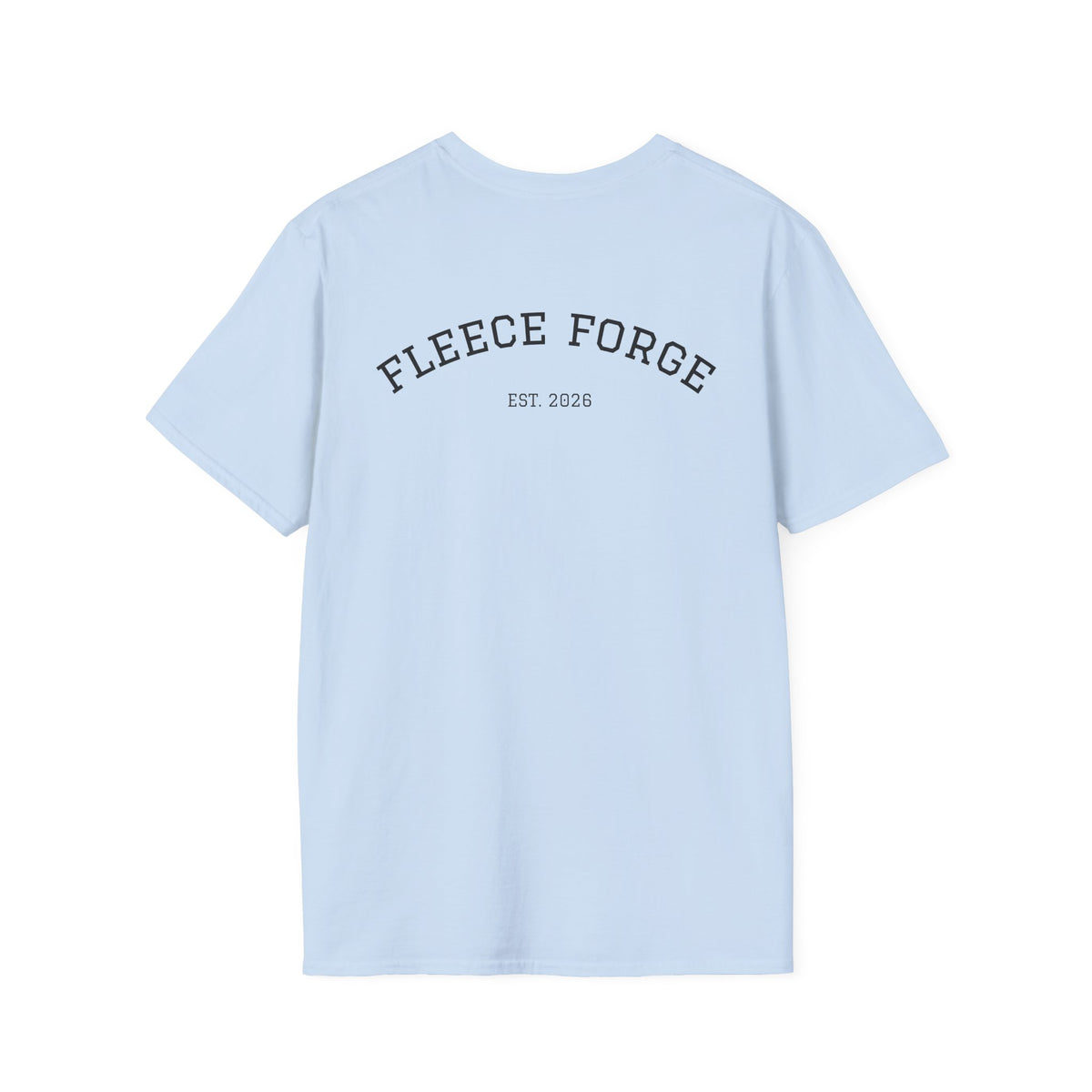 Fleece Forge T‑Shirt — "Forged for Comfort" Casual Graphic Tee
