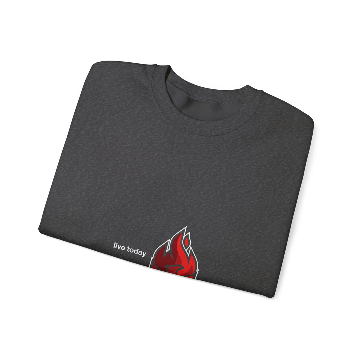 Minimalist Fantasy Crest Crewneck Sweatshirt