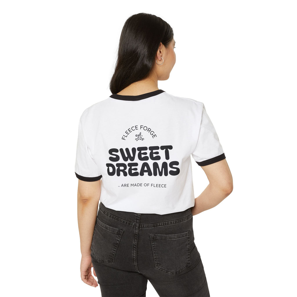 Sweet Dreams Ringer Tee — "art lover boutique" Retro Graphic Tee