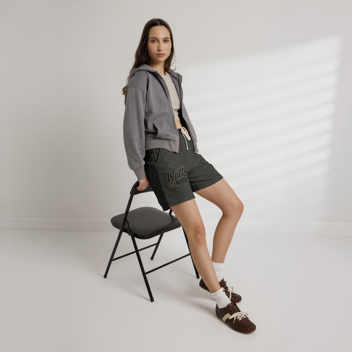 Walk in Life Fleece Sweat Shorts