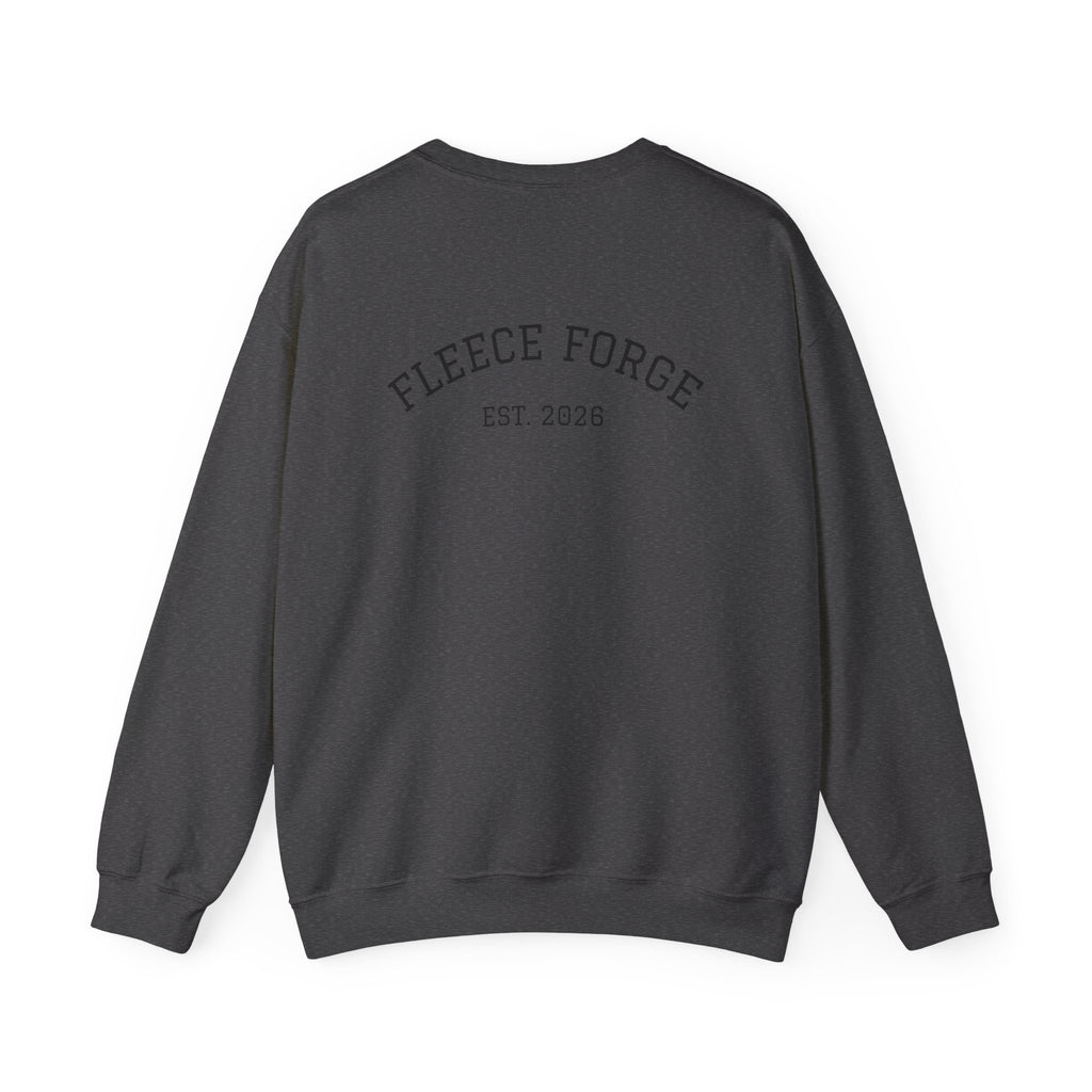 Crewneck Sweatshirt — "Progress Over Perfection" Minimal Motivational Pullover