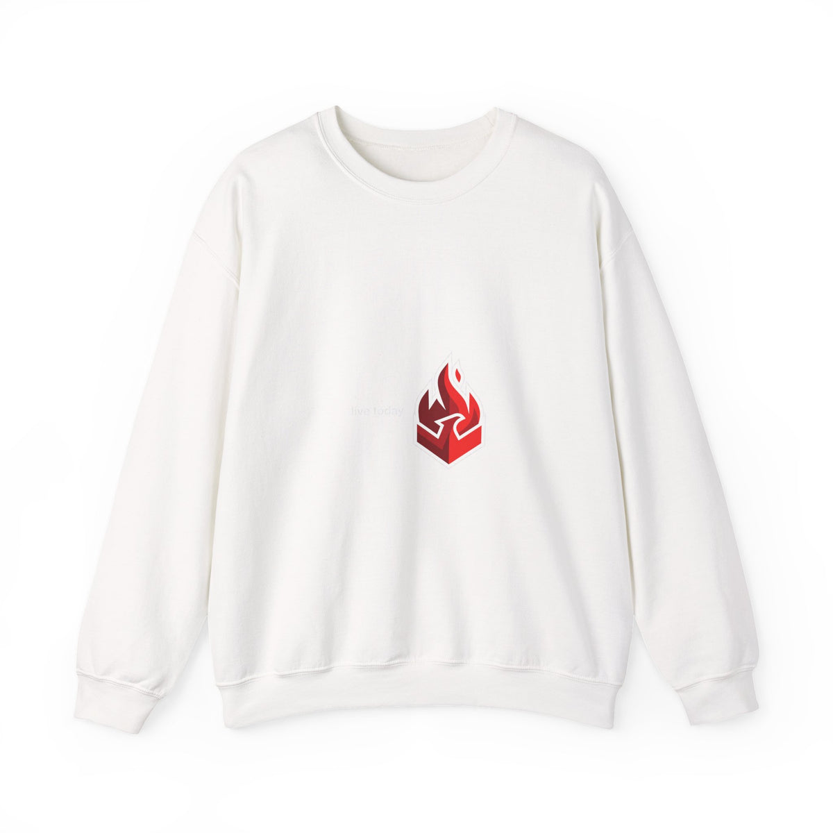 Minimalist Fantasy Crest Crewneck Sweatshirt
