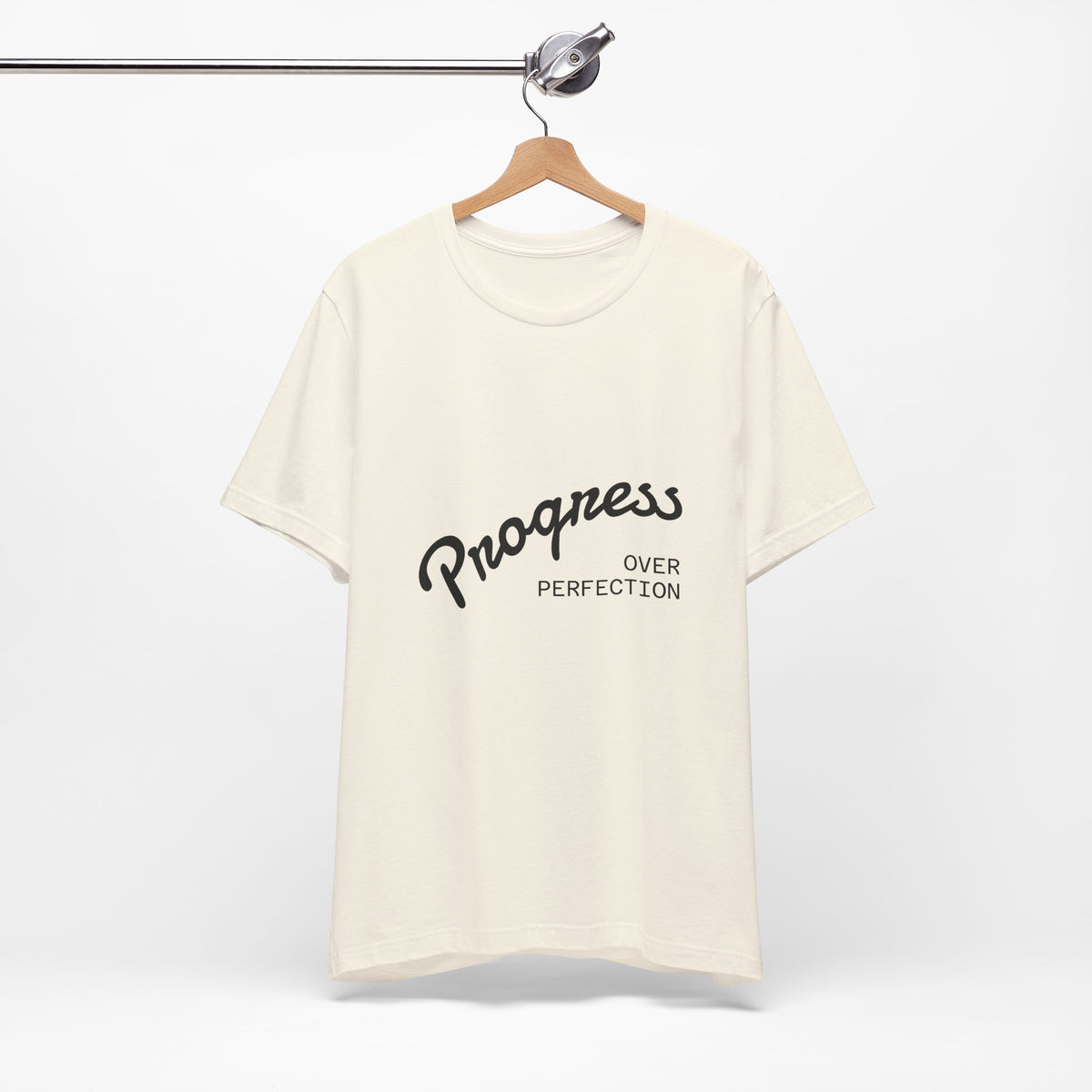 Progress Over Perfection T‑Shirt — Motivational Graphic Tee