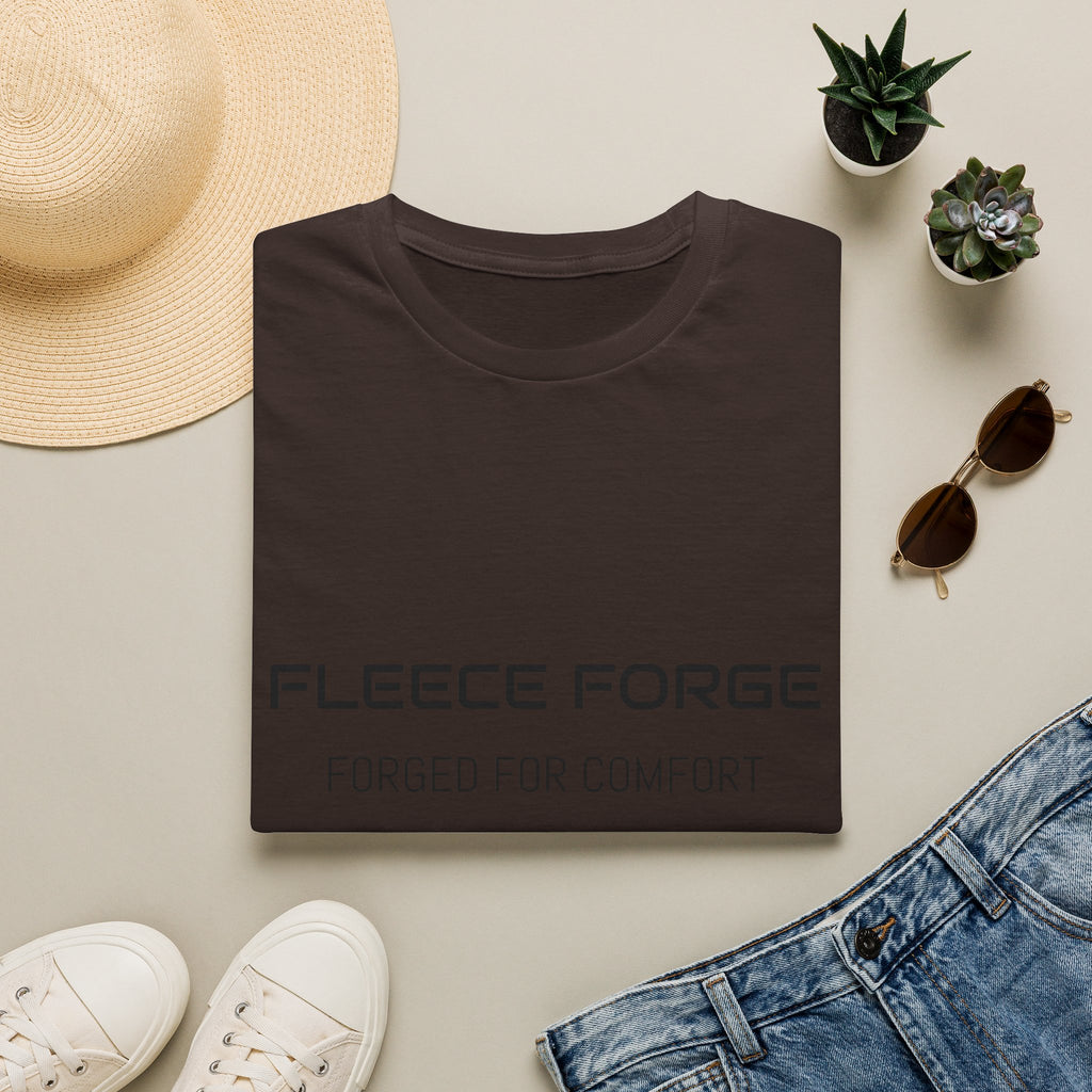 Fleece Forge T‑Shirt — "Forged for Comfort" Casual Graphic Tee
