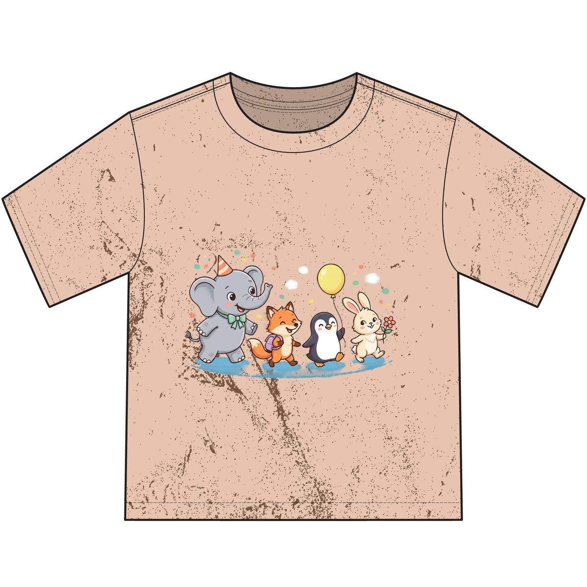 Heavyweight Color Blast Youth T-Shirt
